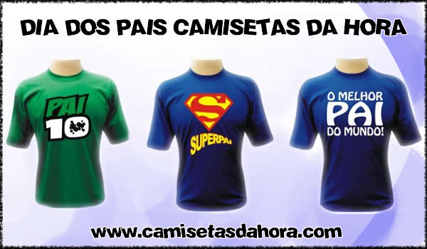 Camisetas da hora pais