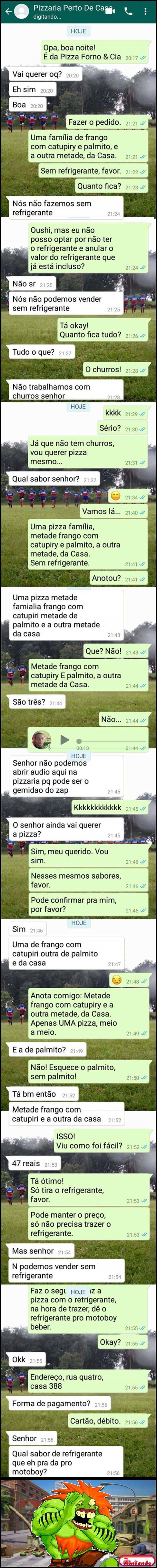 A Treta Da Pizza Familia